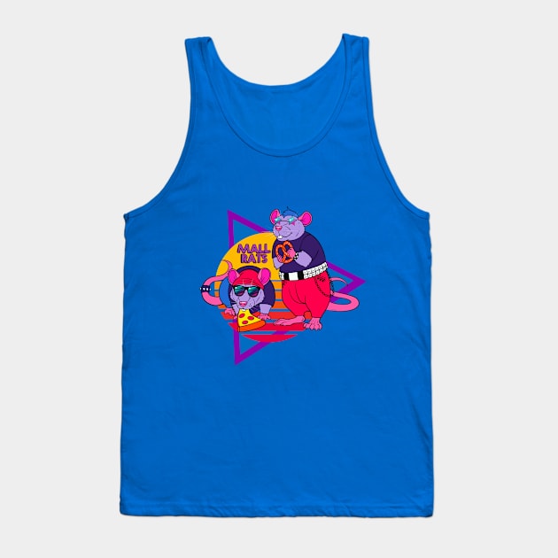 Mall Rats Tank Top by ZackLoupArt